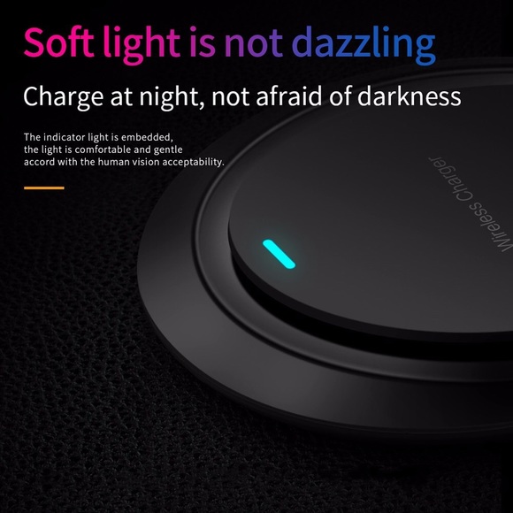 SEFKAII Portable Qi 10W Wireless FastCharging  Pad - Picture 13 of 15